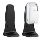 GRITE "GRITE NEW" Holder - attachment for automatic dispenser for hand sanitizer - plastic, BLACK