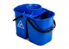 FILMOP GEMINI Double bucket 15L (blue) with sieve