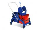 FILMOP Fred trolley with wringer 50L, blue