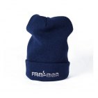FRA-BER Шерстяная круглая шапочка синего цвета.